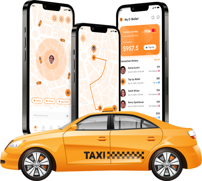 Taxi Booking App Development