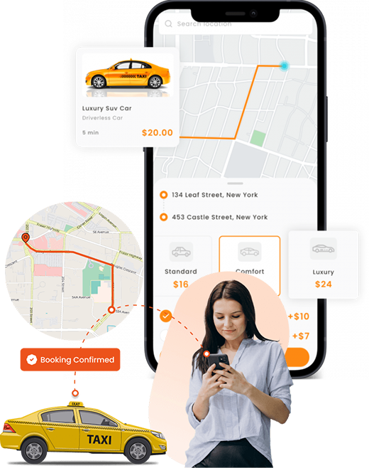 Taxi Service with a Custom App